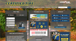 Desktop Screenshot of certifiedtire.com